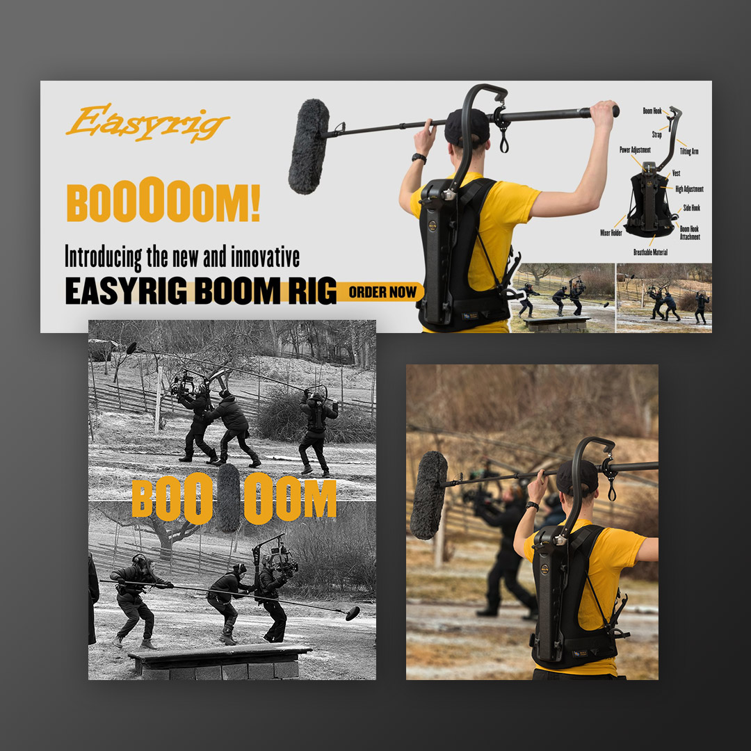 Product Launch | Easyrig Boom Rig