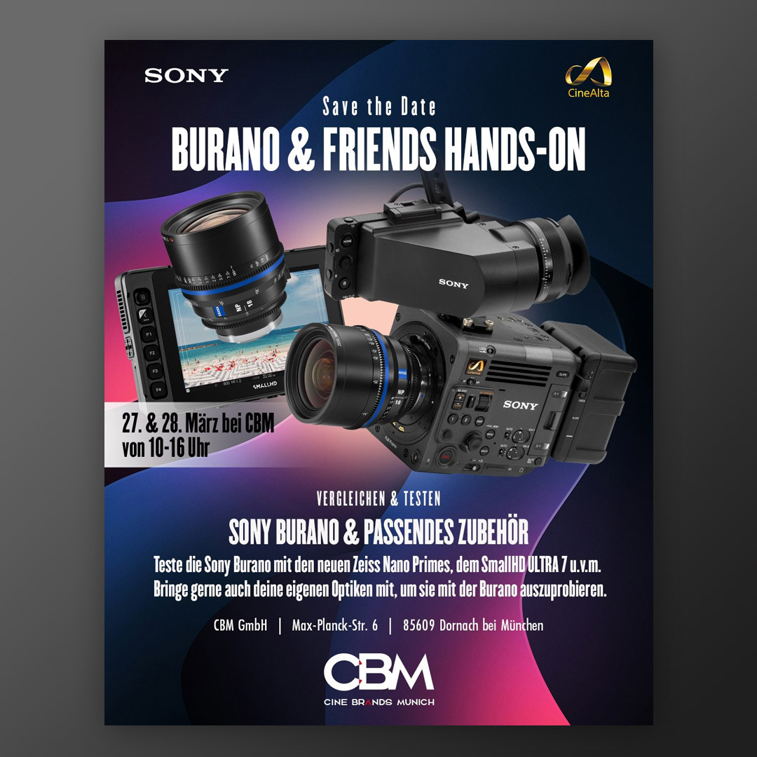 Sony Burano Hands On | CBM